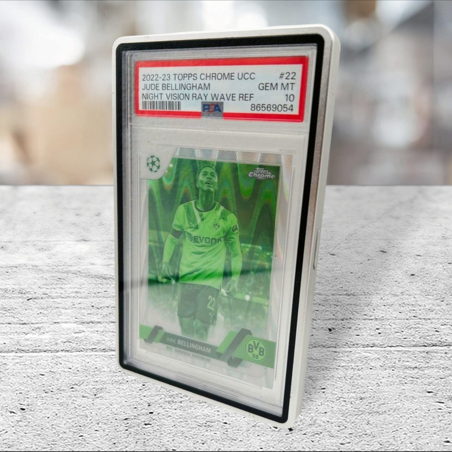 Buhjaa Case für PSA Karten - 35pt - silber