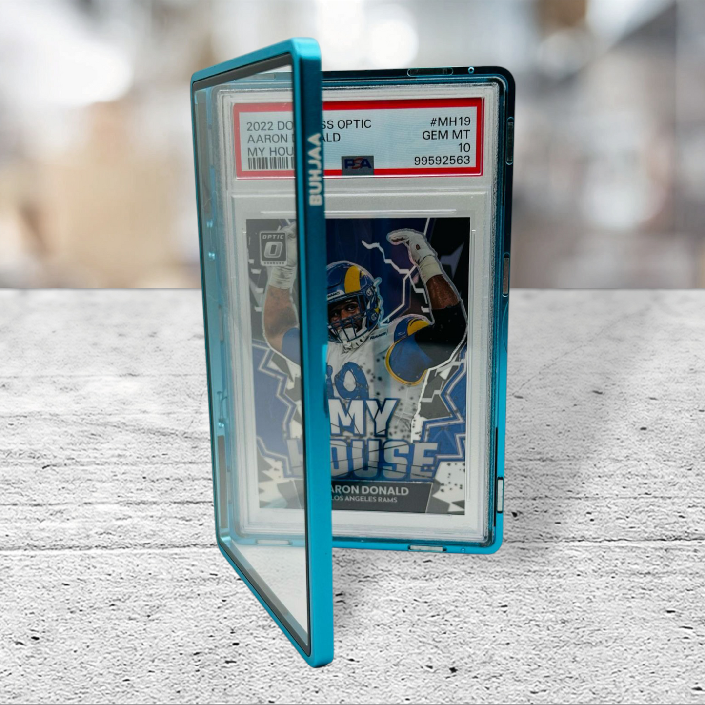 Buhjaa Case für PSA Karten - 35pt - hell blau