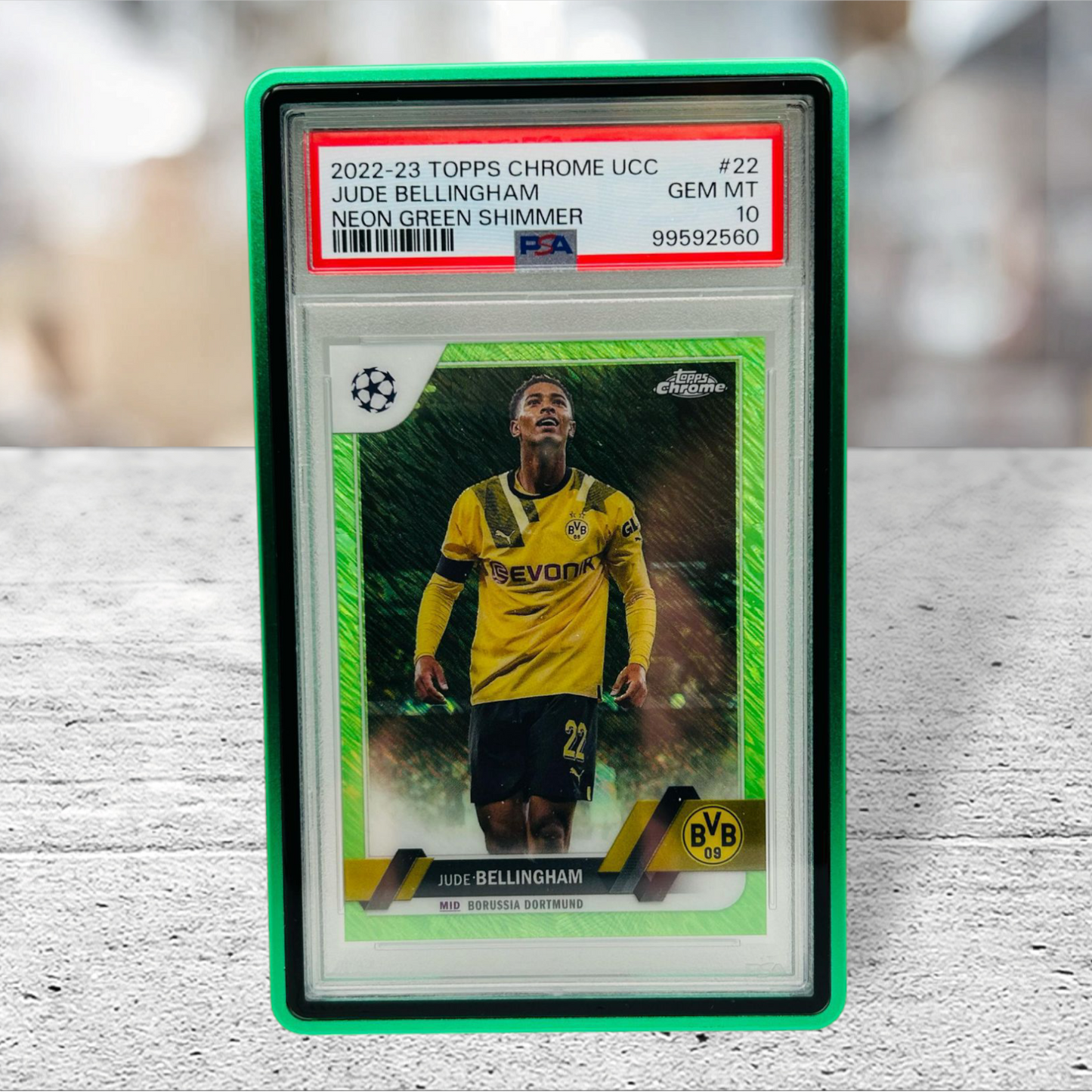 Buhjaa Case für PSA Karten - 35pt - grün