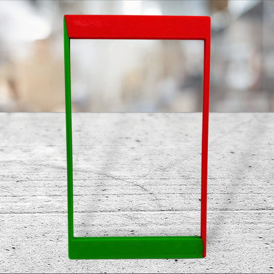 Buhjaa Case Inlay 35pt - rot / grün